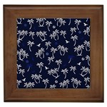 Tropical pattern Framed Tiles Front