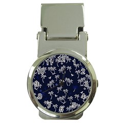 Tropical Pattern Money Clip Watches