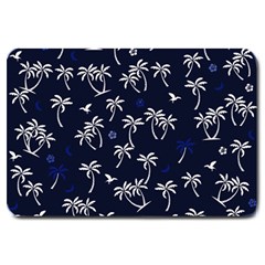 Tropical Pattern Large Doormat  by Valentinaart