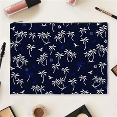 Tropical Pattern Cosmetic Bag (xl) by Valentinaart