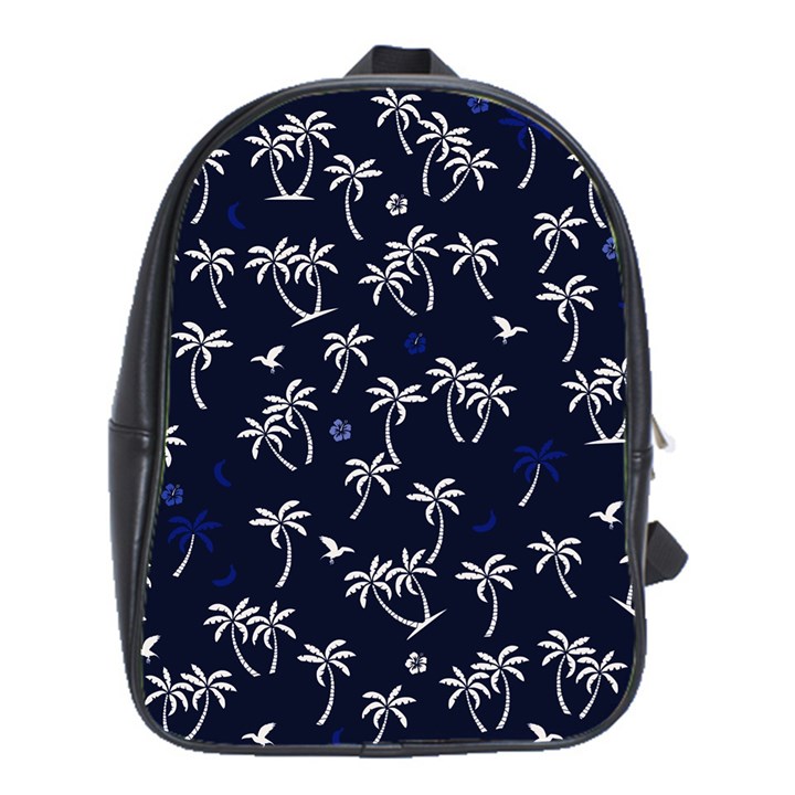 Tropical pattern School Bag (Large)