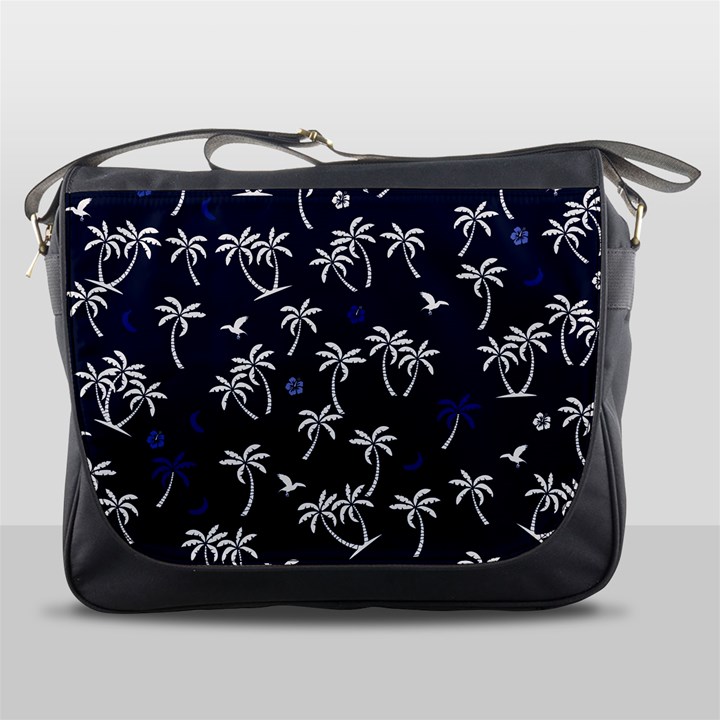 Tropical pattern Messenger Bags