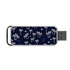 Tropical Pattern Portable Usb Flash (one Side) by Valentinaart