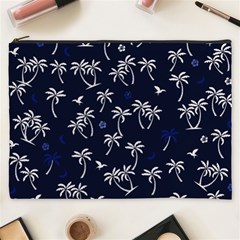 Tropical Pattern Cosmetic Bag (xxxl)  by Valentinaart