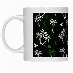 Tropical Pattern White Mugs by Valentinaart