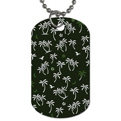 Tropical Pattern Dog Tag (two Sides) by Valentinaart