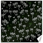 Tropical pattern Canvas 12  x 12   11.4 x11.56  Canvas - 1