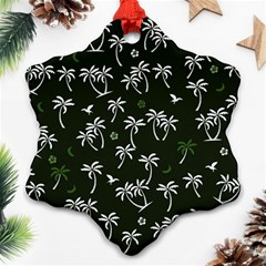 Tropical Pattern Ornament (snowflake) by Valentinaart