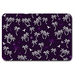 Tropical Pattern Large Doormat  by Valentinaart