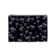 Tropical Pattern Cosmetic Bag (medium)  by Valentinaart