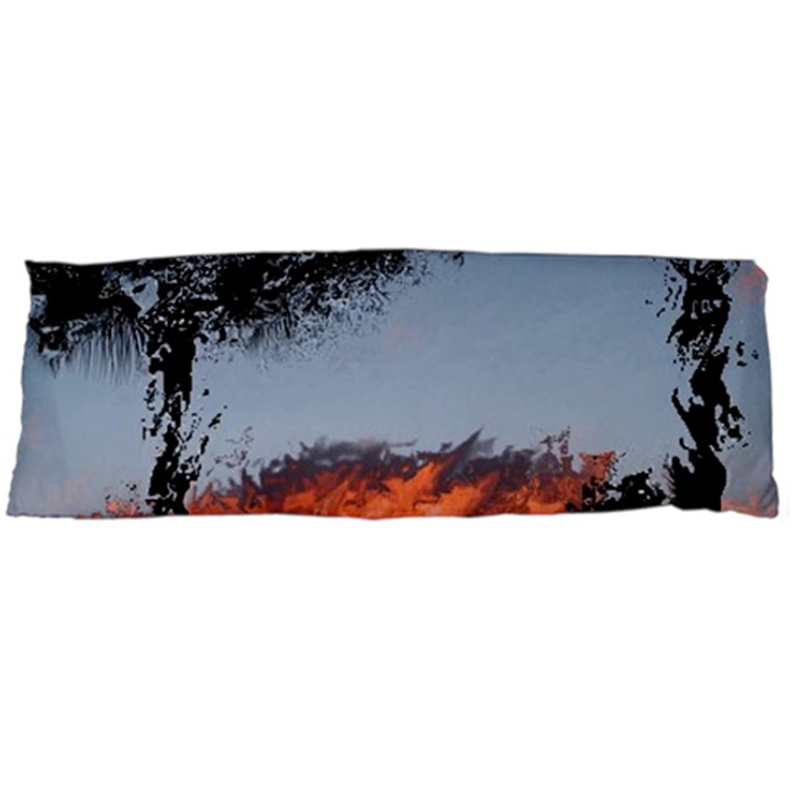 Beautiful tropics painting by kiekie strickland  Body Pillow Case (Dakimakura)