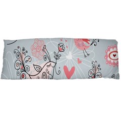 Cute Love Birds Valentines Day Theme  Body Pillow Case (dakimakura)