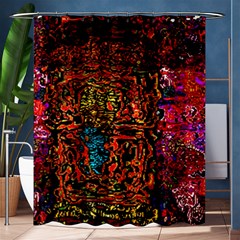 Exotic Water Colors Vibrant  Shower Curtain 60  X 72  (medium)  by flipstylezfashionsLLC