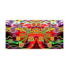 Colorful artistic Retro stringy colorful design Yoga Headband