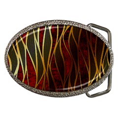 Snake In The Grass Red And Black Seamless Design Belt Buckles by flipstylezfashionsLLC