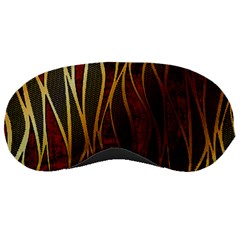 Snake In The Grass Red And Black Seamless Design Sleeping Masks by flipstylezfashionsLLC