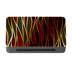 Snake In The Grass Red And Black Seamless Design Memory Card Reader With Cf by flipstylezfashionsLLC