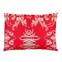 Red Chinese Inspired  Style Design  Pillow Case by flipstylezfashionsLLC