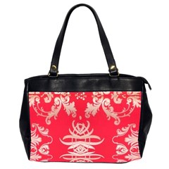 Red Chinese Inspired  Style Design  Office Handbags (2 Sides)  by flipstylezfashionsLLC