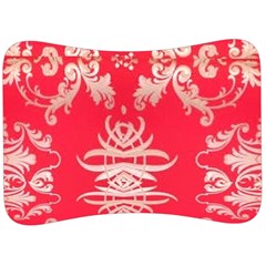 Red Chinese Inspired  Style Design  Velour Seat Head Rest Cushion by flipstylezfashionsLLC