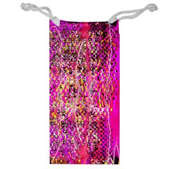 Hot Pink Mess Snakeskin Inspired  Jewelry Bags by flipstylezfashionsLLC