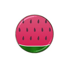 Watermelon Fruit Summer Red Fresh Hat Clip Ball Marker