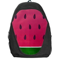 Watermelon Fruit Summer Red Fresh Backpack Bag by Nexatart