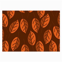 Pattern Leaf Plant Decoration Large Glasses Cloth by Nexatart