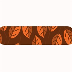 Pattern Leaf Plant Decoration Large Bar Mats by Nexatart