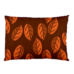 Pattern Leaf Plant Decoration Pillow Case by Nexatart