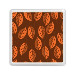 Pattern Leaf Plant Decoration Memory Card Reader (square)  by Nexatart