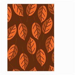 Pattern Leaf Plant Decoration Small Garden Flag (two Sides) by Nexatart