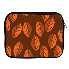 Pattern Leaf Plant Decoration Apple Ipad 2/3/4 Zipper Cases by Nexatart