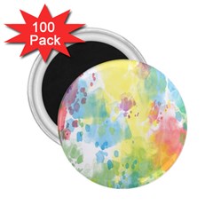 Abstract Pattern Color Art Texture 2.25  Magnets (100 pack) 