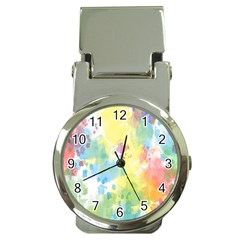 Abstract Pattern Color Art Texture Money Clip Watches