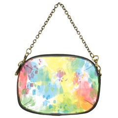 Abstract Pattern Color Art Texture Chain Purses (One Side) 