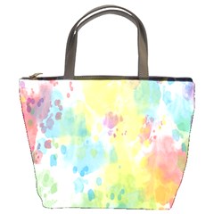 Abstract Pattern Color Art Texture Bucket Bags