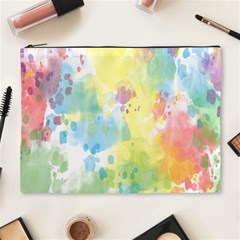 Abstract Pattern Color Art Texture Cosmetic Bag (XL)