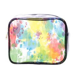 Abstract Pattern Color Art Texture Mini Toiletries Bags