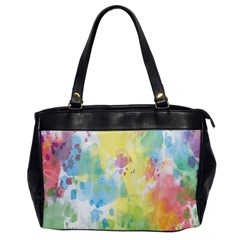 Abstract Pattern Color Art Texture Office Handbags