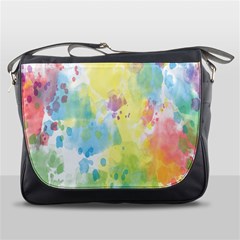 Abstract Pattern Color Art Texture Messenger Bags