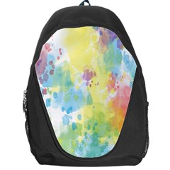 Abstract Pattern Color Art Texture Backpack Bag