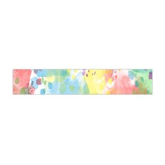 Abstract Pattern Color Art Texture Flano Scarf (Mini)