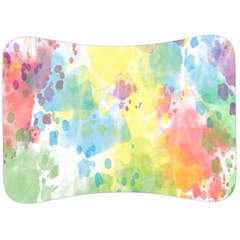 Abstract Pattern Color Art Texture Velour Seat Head Rest Cushion