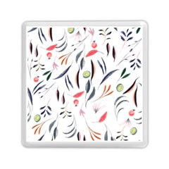 Watercolor Tablecloth Fabric Design Memory Card Reader (square)  by Nexatart