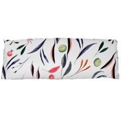 Watercolor Tablecloth Fabric Design Body Pillow Case Dakimakura (two Sides) by Nexatart