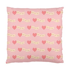 Heart Love Pattern Standard Cushion Case (two Sides) by Nexatart