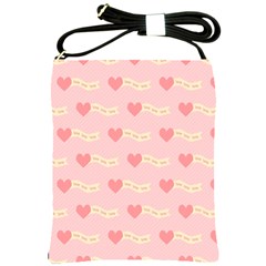 Heart Love Pattern Shoulder Sling Bags by Nexatart