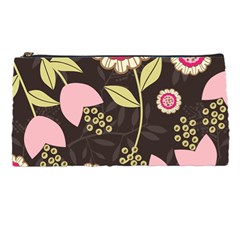 Flowers Wallpaper Floral Decoration Pencil Cases by Nexatart