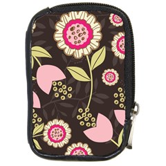 Flowers Wallpaper Floral Decoration Compact Camera Cases by Nexatart